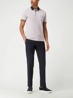 Hiltl Tapered Fit Jogpants Mit Stretch-Anteil Modell 'Roger' - Marineblau