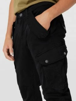 Alpha Industries Cargohose Mit Label-Details Modell 'COMBAT' - Schwarz -BE EDGY Shop 9kplal1l60qkceal8l13gga89d0keiim8p3kijq160p44e9oa184iiqe9gs3gdqa9l44il2aad3j4d2d64o30cplc9j3iphp6dgjcohkcksm6e9o60o3eo9h6lhm4pj46sojao8