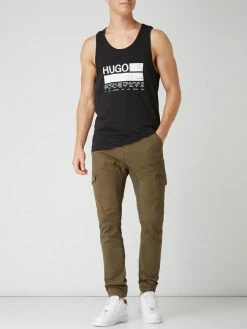 Guess Slim Fit Cargohose Mit Stretch-Anteil Modell "New Kombat" - Olivgrün