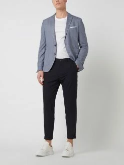 Cinque Chino Mit Stretch-Anteil Modell 'Cibodo' - Marineblau