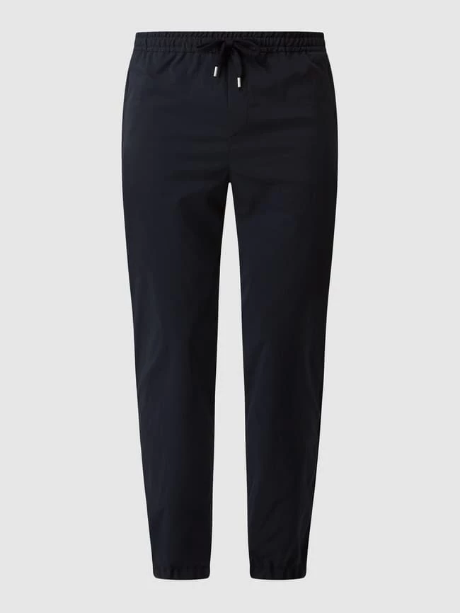 Windsor Regular Fit Jogpants Mit Kontrasteinsätzen Modell 'Nollo' - Marineblau 2 Windsor Regular Fit Jogpants Mit Kontrasteinsätzen Modell 'Nollo' - Marineblau – Bild 2