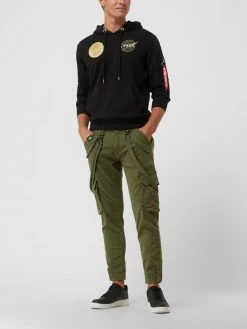 Alpha Industries Cargohose Mit Stretch-Anteil - Olivgrün