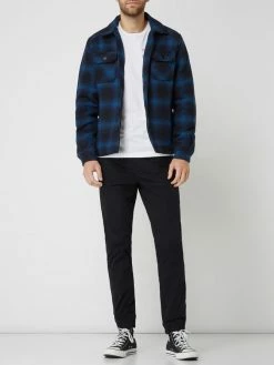 !Solid Slim Fit Jogpants Mit Stretch-Anteil - Schwarz