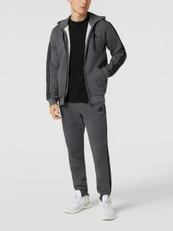 ADIDAS SPORTSWEAR Trackpants Mit Brand-Stitching - Anthrazit