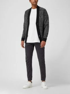 Tom Tailor Denim Slim Fit Cargohose Mit Stretch-Anteil - Anthrazit