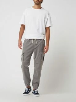 REVIEW Cargohose Mit Elastischem Bund - Graphit