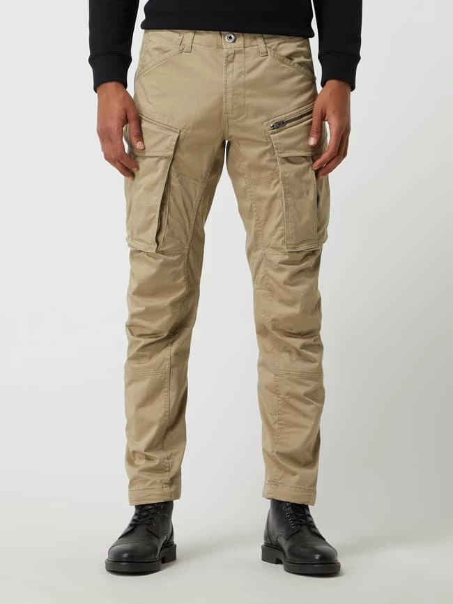 G-Star Raw Straight Tapered Fit Cargohose Mit Stretch-Anteil Model 'Rovic' - Beige 4 G-Star Raw Straight Tapered Fit Cargohose Mit Stretch-Anteil Model 'Rovic' - Beige – Bild 4