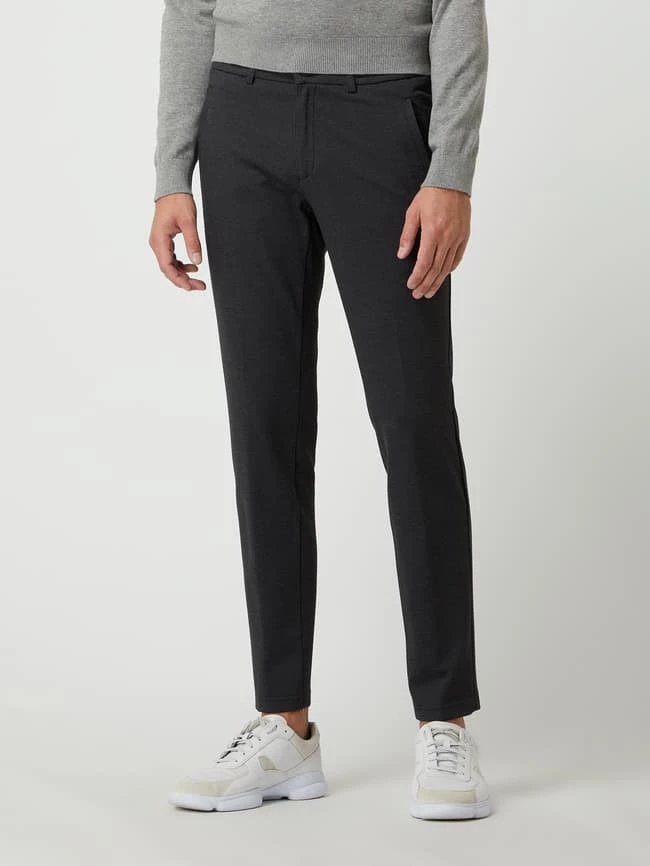 Brax Slim Fit Hose Aus Jersey Modell 'Phil' - Anthrazit 4 Brax Slim Fit Hose Aus Jersey Modell 'Phil' - Anthrazit – Bild 4