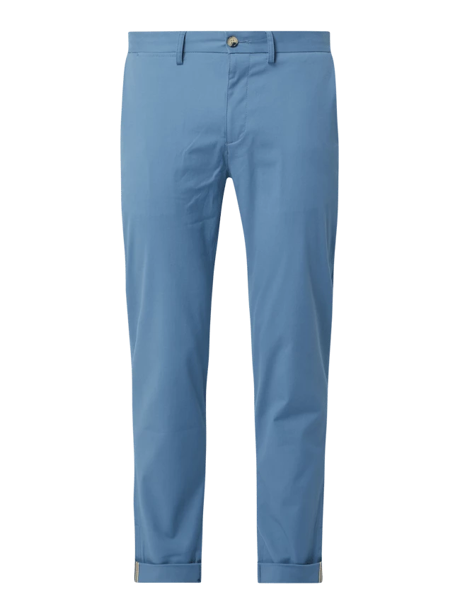 Ben Sherman Slim Fit Chino Mit Stretch-Anteil - Blau 2 Ben Sherman Slim Fit Chino Mit Stretch-Anteil - Blau – Bild 2