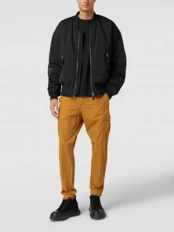 BOSS Casualwear Cargohose Mit Label-Patch Modell 'Taberon' - Camel