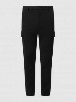 Lindbergh Slim Fit Cargohose Mit Stretch-Anteil - Schwarz -BE EDGY Shop a50ked1kad33ic2f6hb4ogqea56k4khn6994sl1ka5450k268d14ijhk7583ec2688o4mgpi91642hqj68o6cd9ocor34dhi64q6adhk64qmaohlcdi32pj668q66oj2clhjedg