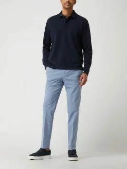 Hiltl Slim Straight Fit Chino Mit Stretch-Anteil Modell 'Tarent' - Hellblau