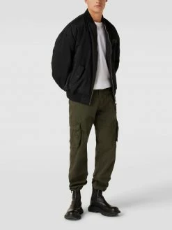 Alpha Industries Cargohose Mit Label-Stitching Modell 'JET PANT' - Anthrazit