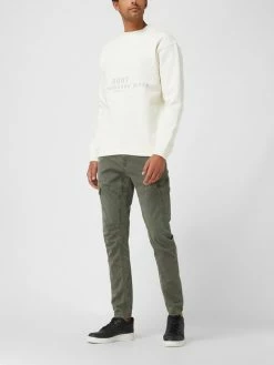 Tom Tailor Denim Slim Fit Cargohose Mit Stretch-Anteil - Olivgrün