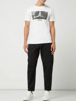 Denham Cargohose Mit Bundfalten - Schwarz