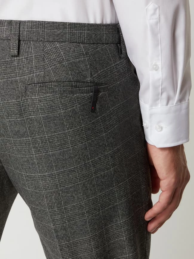 Cinque Slim Fit Chino Mit Stretch-Anteil Modell 'Cibravo' - Anthrazit 3 Cinque Slim Fit Chino Mit Stretch-Anteil Modell 'Cibravo' - Anthrazit – Bild 3