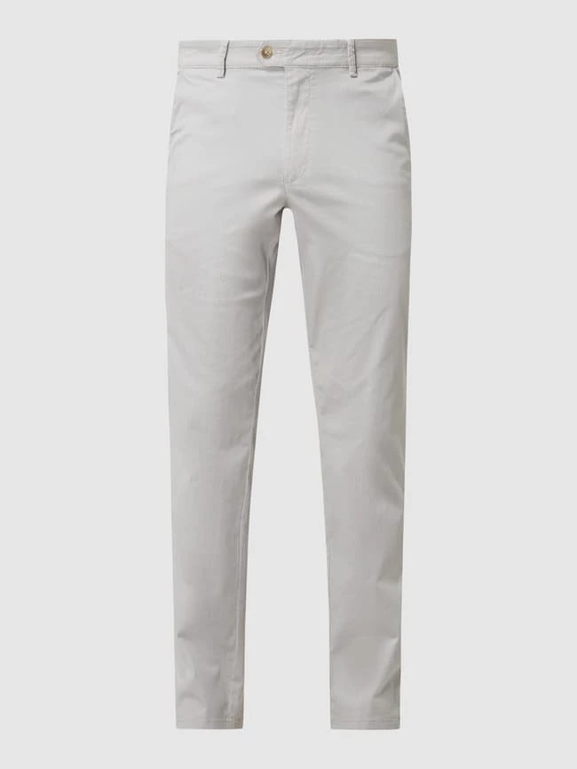 Christian Berg Men Chino Mit Stretch-Anteil - Beige 2 Christian Berg Men Chino Mit Stretch-Anteil - Beige – Bild 2