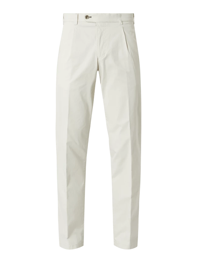 Eurex By Brax Regular Fit Chino Mit Stretch-Anteil Modell 'Luis' - Kitt 2 Eurex By Brax Regular Fit Chino Mit Stretch-Anteil Modell 'Luis' - Kitt – Bild 2