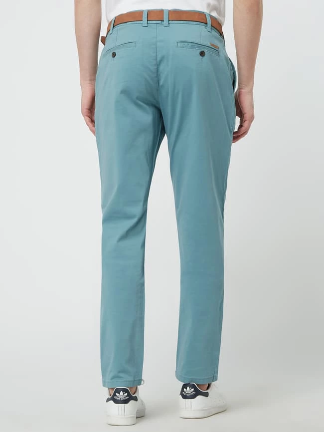 MCNEAL Chino Mit Stretch-Anteil - Aqua Blau 5 MCNEAL Chino Mit Stretch-Anteil - Aqua Blau – Bild 5