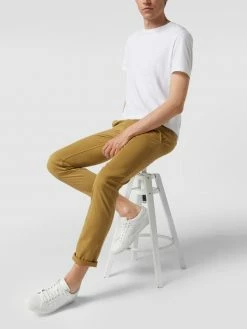 BOSS Casualwear Slim Fit Chino Mit Stretch-Anteil Modell 'Schino-Slim' - Beige Meliert