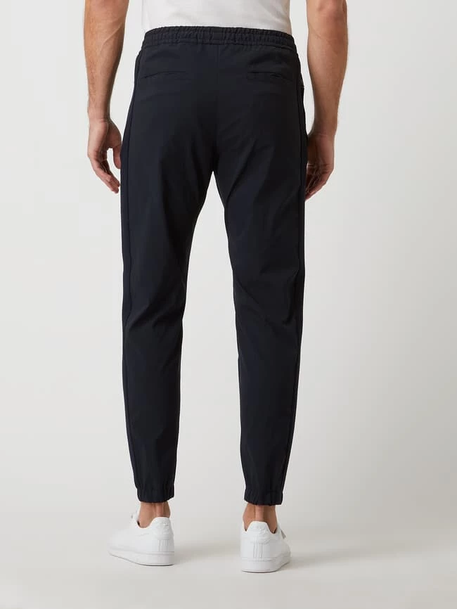 Windsor Regular Fit Jogpants Mit Kontrasteinsätzen Modell 'Nollo' - Marineblau 5 Windsor Regular Fit Jogpants Mit Kontrasteinsätzen Modell 'Nollo' - Marineblau – Bild 5