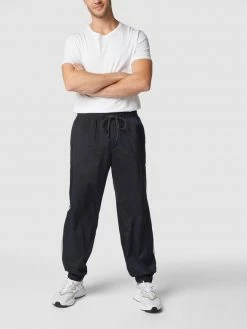 BOSS Trainingshose Mit Kontraststreifen Modell 'Jogg-SWP-Stripe' - Marineblau