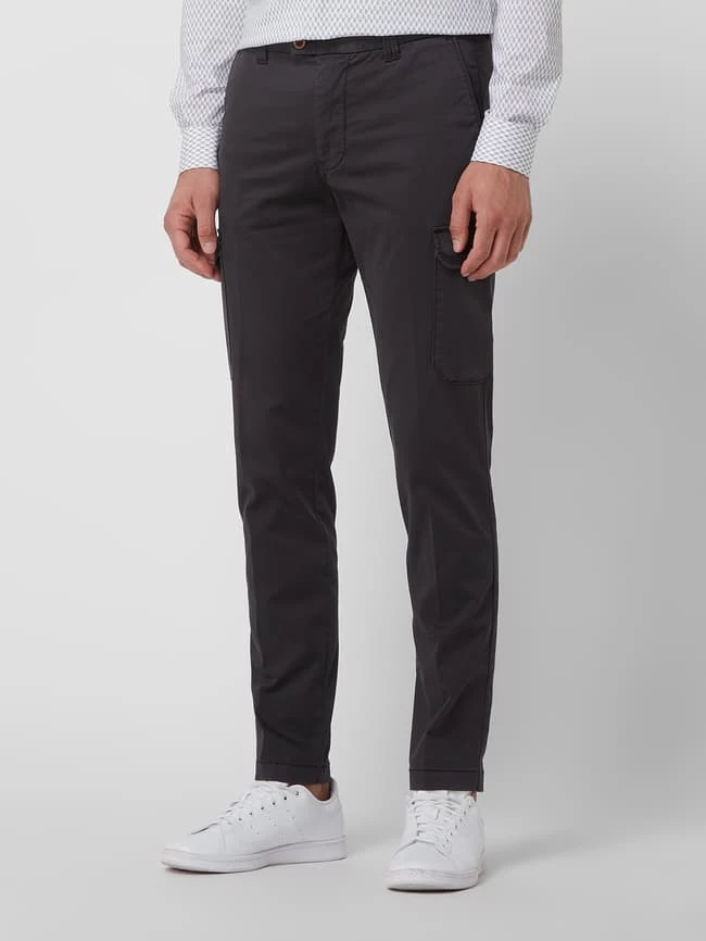 Cinque Cargohose Mit Stretch-Anteil Modell 'Ciwood' - Schwarz 4 Cinque Cargohose Mit Stretch-Anteil Modell 'Ciwood' - Schwarz – Bild 4