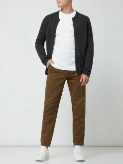Selected Homme Slim Tapered Fit Chino Aus Twill Modell 'Max' - Camel